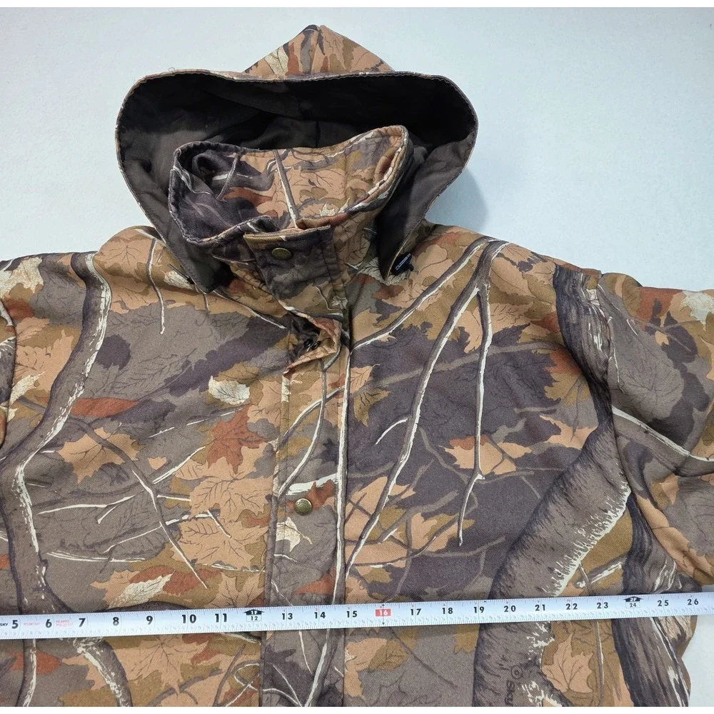 Cabelas Super Slam Hunting Jacket Men XLT Tall Camouflage USA Hooded LIMITED USE